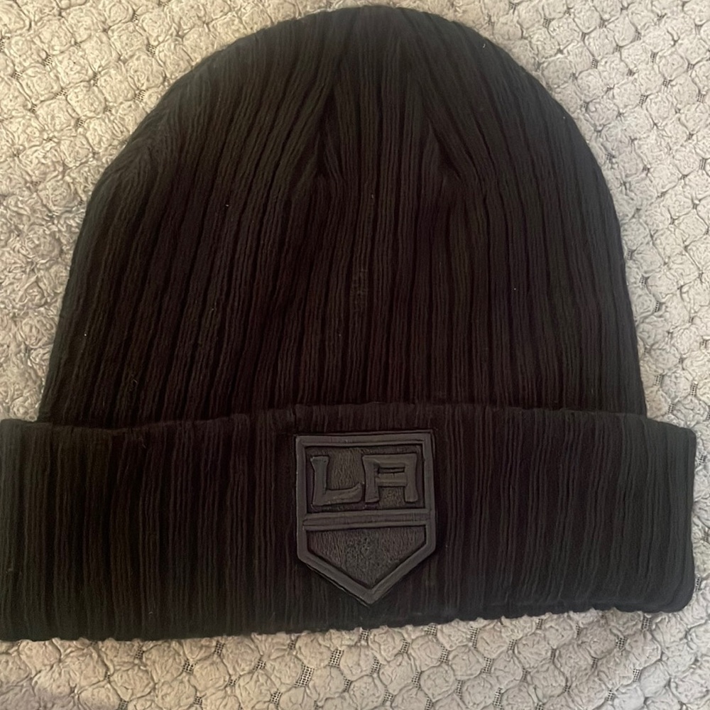 Fanatics Black la kings beanie